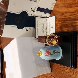 Disney Everlasting Time watch collectors club Beauty & the Beast